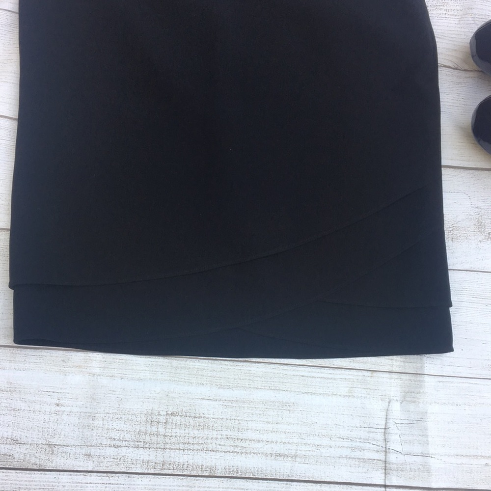 4 Ann Taylor work dress up skirt layered hem EUC - Picture 3 of 14